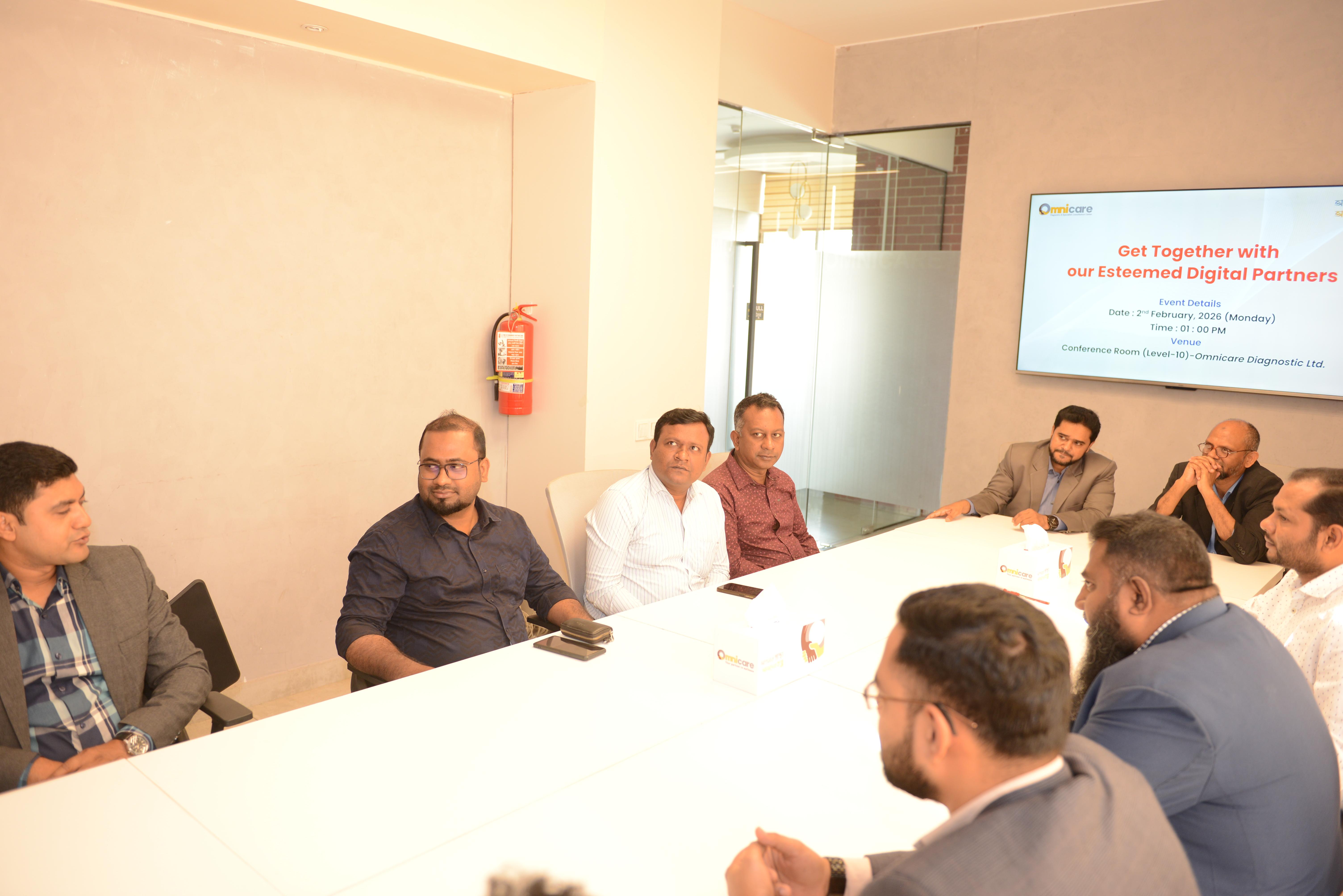 Doctor Dorkar Participates in Strategic Discussion Organized by Omnicare Diagnostic Limited